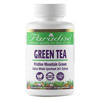 Paradise Herbs, Yellow Mountain, 20:1 Vegetarian Capsules, Green Tea, 120 Count