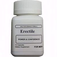 Erectile - Performance Supplement for Men for Strength, Energy, and Endurance  -12 Capsules