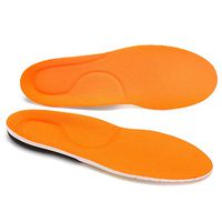 GAOAG Shock-absorptation Breathable Insole Gel Sports Comfort Shoes Insole Neutral Arch Full Length Shoe Insoles High Arch Replacement Insole(US Men's(5-8) Women's(6-9))
