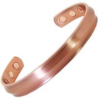 Magnetic Therapy Bracelet for Arthritis 100% Pure Copper Bracelet for Men & Women Healing Bracelet for Pain Relief Health Bracelet + Gift Box - SC (M: Wrist Size 6"-7.5"/16-19.5cm)
