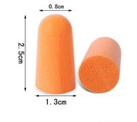 RJShop® 10 pairs of 3M 1110 Earplugs Soft Disposable Foam Plugs Leight Laser Lite NRR29 Noise Reducer corded Snore