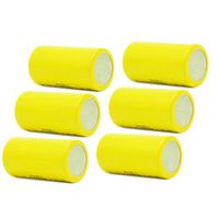Rechargeable Sub c Size Batteries 1.2v (2200mAh 6pcs Yellow)