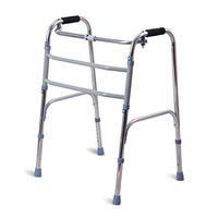 Stainless Steel Folding Aid Walker Multifunctional Disabled Walking Aids Senior Assistant