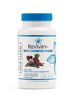 Revivify Liver and Detox Cleanse: GMO-Free, Gluten Free & Vegan Supplement – Ultraformulated Milk Thistle, Dandelion Root, Turmeric, Green Tea, Artichoke & Phosphatidylcholine – 60ct