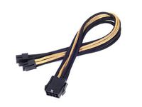 Silverstone Tek Sleeved Extension Power Supply Cable with 1 x 8-Pin to EPS12V 8-Pin Connector (PP07-EPS8BG)