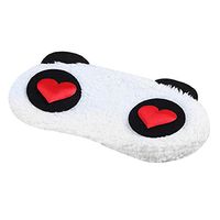 3D Soft Cute Panda Plush Eye Sleep Mask Padded Shade Cover Rest Travel Relax Sleeping Blindfold size #1