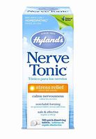 Hyland's Nerve Tonic Stress Relief Tablets, Natural Relief of Restlessness, Nervousness and Irritability Symptoms, Non-Habit Forming, 500 Count
