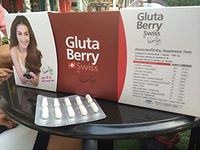Gluta Berry Swiss by Pancake Reduce wrinkles and dark circles 30 capsules