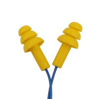 New Waterproof Soft Silicone Corded Ear Plugs Travel Sleep Noise Prevention Earplugs Noise Reduction Swimming Earplugs Earmuff