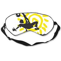 Beach Soccer Classic Sleep Eye Mask for Sleeping Contoured Eyemask Silk Best Night Blinder Eyeshade for Men Women Kids