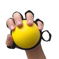 Five Fingers Separate Grip Ball, Finger Exercise Ball, Rehabilitation Training Equipment for Hemiplegia Anti-Flatness Splint Finger orthosis/Finger Pointing Instrument Grip Ball Finger/Wrist Rehab