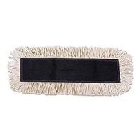 Boardwalk 1624 Disposable Dust Mop Head, Cotton/Synthetic, 24w x 5d, White