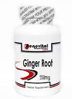 Ginger Root 550mg 100 Capsules ~ Renevitol