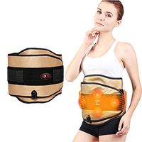 Electric Vibration Heating Slimming Massage Belt Weight Loss Relieve Lumbar Pain Warm Belly Uterus Far Infrared Moxibustion Belt