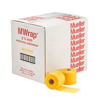 Mueller Big Bold M Wrap Underwrap 2.75in x 30yd Gold 48 Roll Case OSFA
