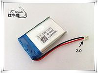 BIHUADE JST PH 2.0mm 3.7V 1500MAH 703450 Lithium Polymer Li-Po Rechargeable Battery for DIY Mp3 MP4