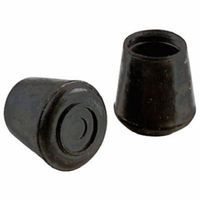 Shepherd #TV31931 TV 4PK 7/8" Black Leg Tip