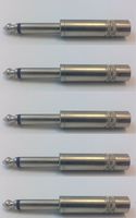 CES 1/4" TRS Stereo Female to 1/4" TS Mono Male (5 Pack)