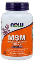 Now Foods MSM 1000 Milligrams - 120 Veg Caps 8 Pack