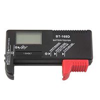 AAA AA C D Battery Tester BT-168D 1.5V 9V Button Cell Rechargeable