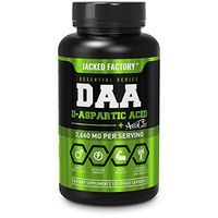 DAA D Aspartic Acid Supplement - Fortified with Astragin for Enhanced Absorption, Zero Artificial Fillers - 120 Veggie Capsule Pills