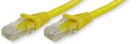 Lynn Electronics OLG10AYEY-030 Optilink CAT5E Made in the USA Snagless Ethernet Cable, 30-Feet, Yellow