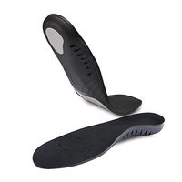 Arch Support Insoles, Flat Feet, Plantar Fasciitis Orthotic Inserts with Gel Sports Comfort Best Shock Absorption Breathable Insole for Men and Women