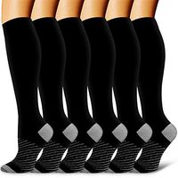 Copper Compression Socks Women and Men-Best for Running,Athletic,Varicose Veins,Nursing,Hiking,Recovery & Flight Socks