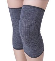 Fakeface Unisex Adults Stretchy Thermal Knee Brace Leg Warmers Sleeves Winter Cozy Breathable Knee Pads Support Protector Legging for Outdoor Sports Ski Running Cycling Arthritis Tendonitis 1 Pair