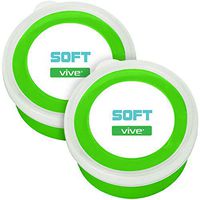 Vive Therapy Putty Soft (2-Pack) for Finger, Hand & Grip Strength Exercises - Extra Soft, Soft, Medium and Firm Resistance Kit for Occupational, Physical Therapy, Thinking and Stress