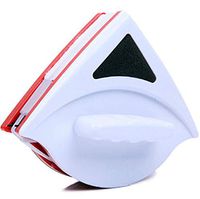 Glass window magnetic glass wiper for single layer/double layer for a variety of thickness magnetic window cleaner wiper glass cleaning tool brush (Color : Multi-colored, Size : L(15-24mm))