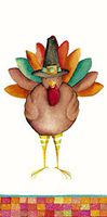 Caspari Fall Thanksgiving Paper Facial Tissues Turkey Hankies