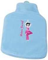 Spa Comforts Balance Yourself Water Bottle, Blue