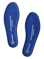 Knixmax Memory Foam Shoe Insoles for Women, Replacement Shoe Inserts for Sneakers Loafers Slippers Sport Shoes Work Boots, Comfort Cushioning Innersoles Shoe Liners Navy 7