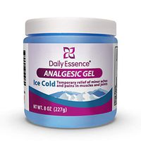 Daily Essence Analgesic Gel, 8 oz for sore arms, legs, back & muscles