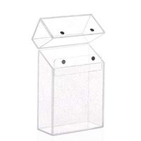 Fashion Cigarette Box Personality Transparent Cigarette Case for Smoking Plastic（A Man's Cigarette Box + a Lady's Cigarette case.）