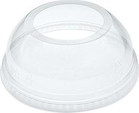 Dart DLW626 Clear Lid PET 626 Dome With Ex Lg Hole (Case of 1000)