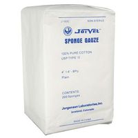 Jorgensen Gauze Sponges 4" x 4" - 200 Count