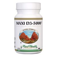 Wholesale Maxi Health Kosher Vitamins Maxi D3 5000 - 5000 IU - 90 Tablets, [Health Supplements, Vitamins]