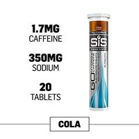 Science in Sport Go Hydro Electrolyte with Caffeine Tablets, Cola Flavor Hydration & Endurance Supplement - 20 Tablets