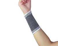 EUBUY 1Pair Pro Elastic Breathable Nylon Injuries Prevent Wrist Brace Sleeve Sports Protector Wrist Support