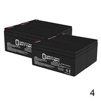 Mighty Max Battery 12V 3AH SLA Replacement Battery for Kung Long WP3-12R - 4 Pack Brand Product