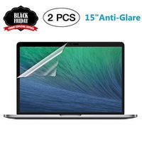 (2-Pack) Anti Scratch Matte MacBook Screen Protector Guard for Apple MacBook New Pro 15" Touch Bar A1707 with Retina Display 2016/2017 Released