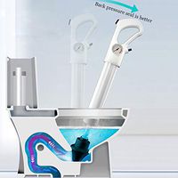 Powerful High Pressure Air Drain Blaster Plunger Toilet Clog Dredge Tool Cleaner Suitable for Toilet Dredge Clog Remover Bathtub Showers