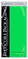 Flexicore Packaging Apple Green Gift Wrap Tissue Paper XL | Size: 20 Inch X 30 Inch | Count: 10 Sheets | Color: Apple Green