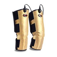 Heated Knee Brace Wrap Support, Legs Circulation, Cramps Arthritis Recovery Relax Muscle Circulation with Controller for Parents Elderly Gift