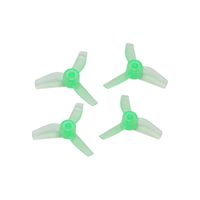 Rakonheli 31mm 3 Blade Clear Propeller (2CW+2CCW; 0.8mm Shaft) (Green) - Blade Inductrix/FPV