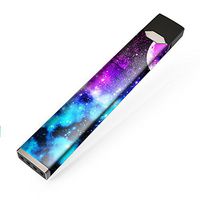 Skin Decal Vinyl Wrap for JUUL Vape stickers skins cover / Galaxy Fluorescent