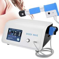 Simlug Deep Muscle Massager, Multifunctional Shockwave System Machine Deep Muscle Pain Relief Ed Physiotherapy Instrument (110V)