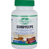 Organika Cordyceps 200mg 90 Vcaps